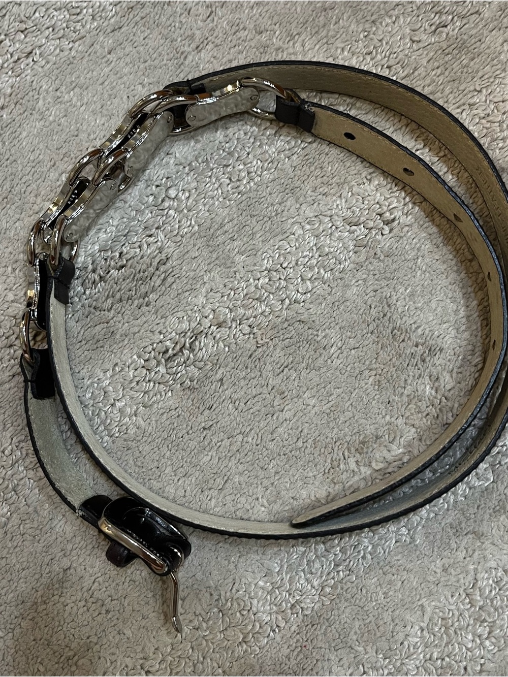 Michael Kors leather belt